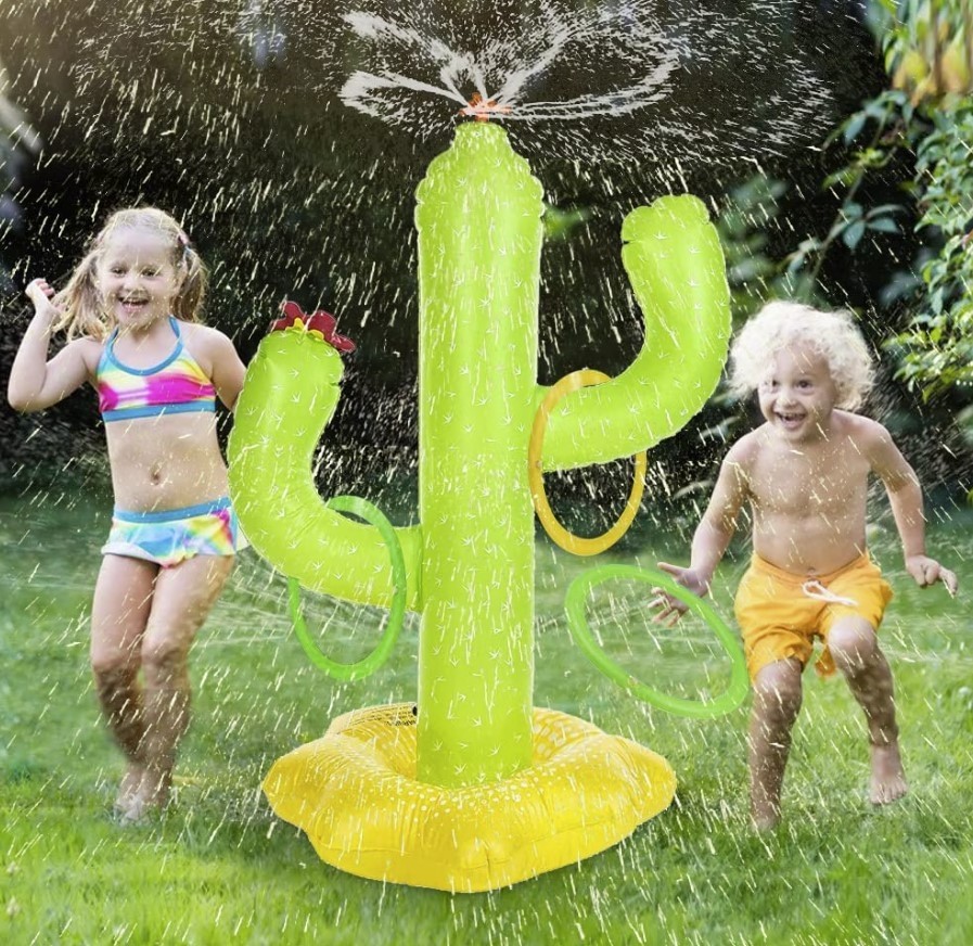 Jucarie Cactus Gonflabil Cu stropitoare