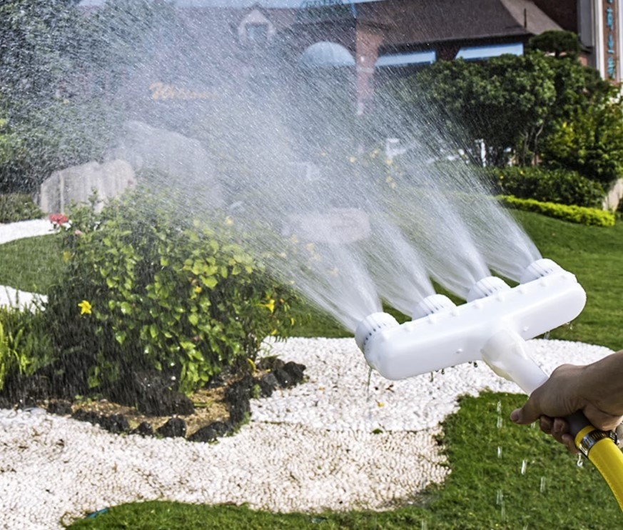 PULVERIZATOR DE APA CU 4 DUZE PENTRU STROPIRE GAZON, PLANTE, GRADINA