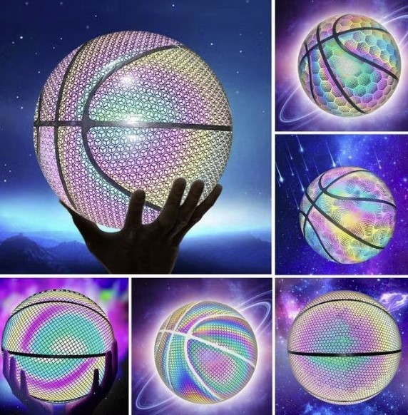 Minge baschet holografica iluminata