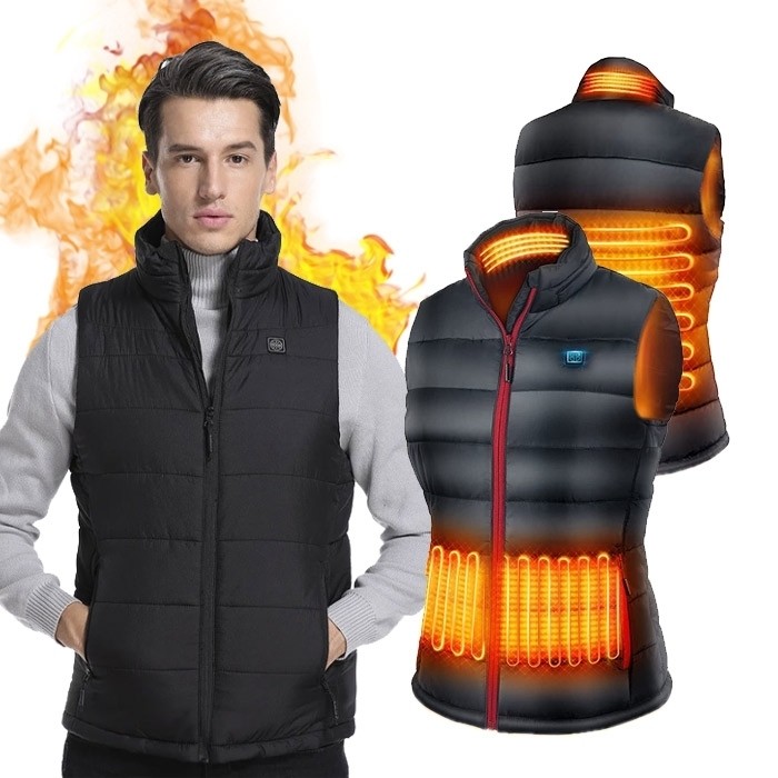 VESTA INCALZITA CU 4 PUNCTE DE INCALZIRE – HEATVEST