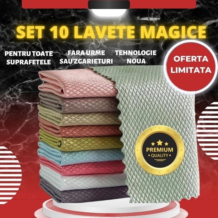 SET 10 LAVETE MAGICE 30X30