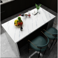 Set 2X Folie autoadeziva imitatie marmura pentru bucatarie si baie, 60 x 300 cm