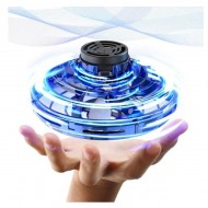 Mini drona Flynova, flying spinner cu lumina led