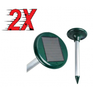 Set 2 Aparat cu incarcare solara pentru alungat cartite -Dispozitiv ultrasonic