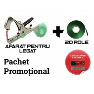 DISPOZITIV PENTRU LEGAT PLANTE SI VITA DE VIE + 20 DE ROLE + 10.000 CAPSE CADOU