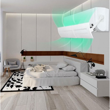 DEFLECTOR PENTRU AERUL CONDITIONAT, PROTEJEAZA IMPOTRIVA FLUXUL DE AER RECE